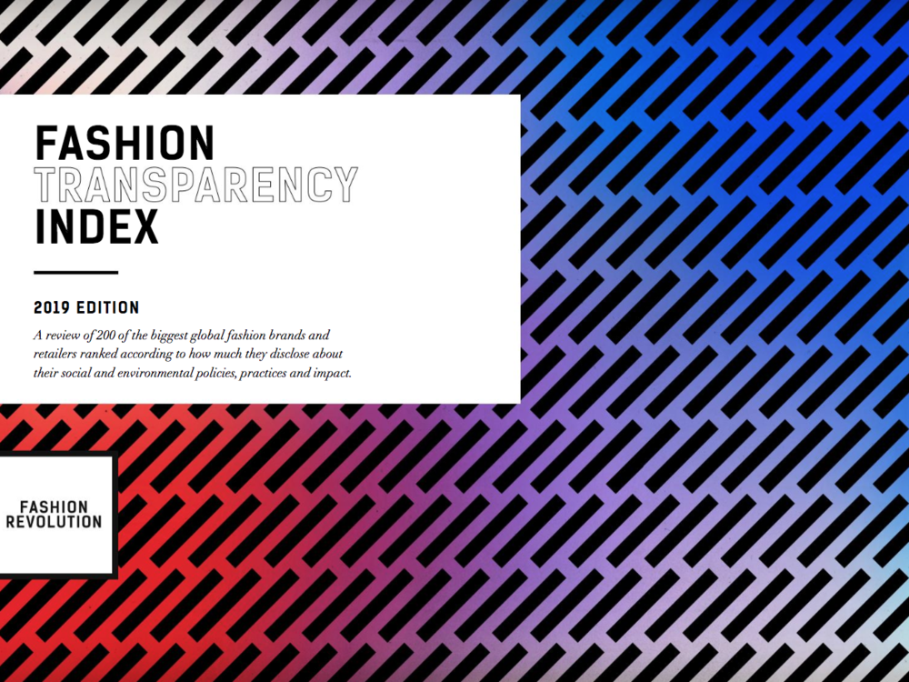 Fashion Transparency Index 2019