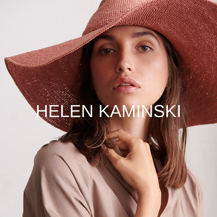 - A heritage founded on craftsmanship and sustainability. A future focused on authenticity, design and innovation. Helen Kaminski was founded on the principles of natural beauty, craftsmanship, distinctive style and individuality.In 1983, brand founder Helen Marie Kaminski handcrafted a raffia hat to protect her children from the searing Australian sun. Soon, her distinctive design was being coveted by small country boutiques where it was exposed to the style set.