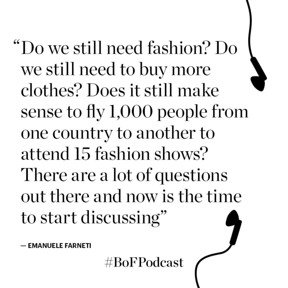 BUSINESS OF FASHION PODCAST >>